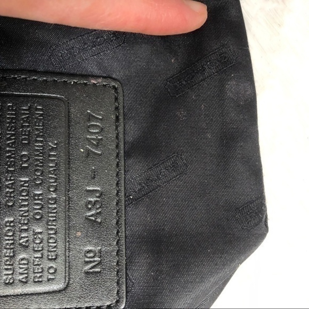 Coach nylon black mini bag - Picture 9 of 11